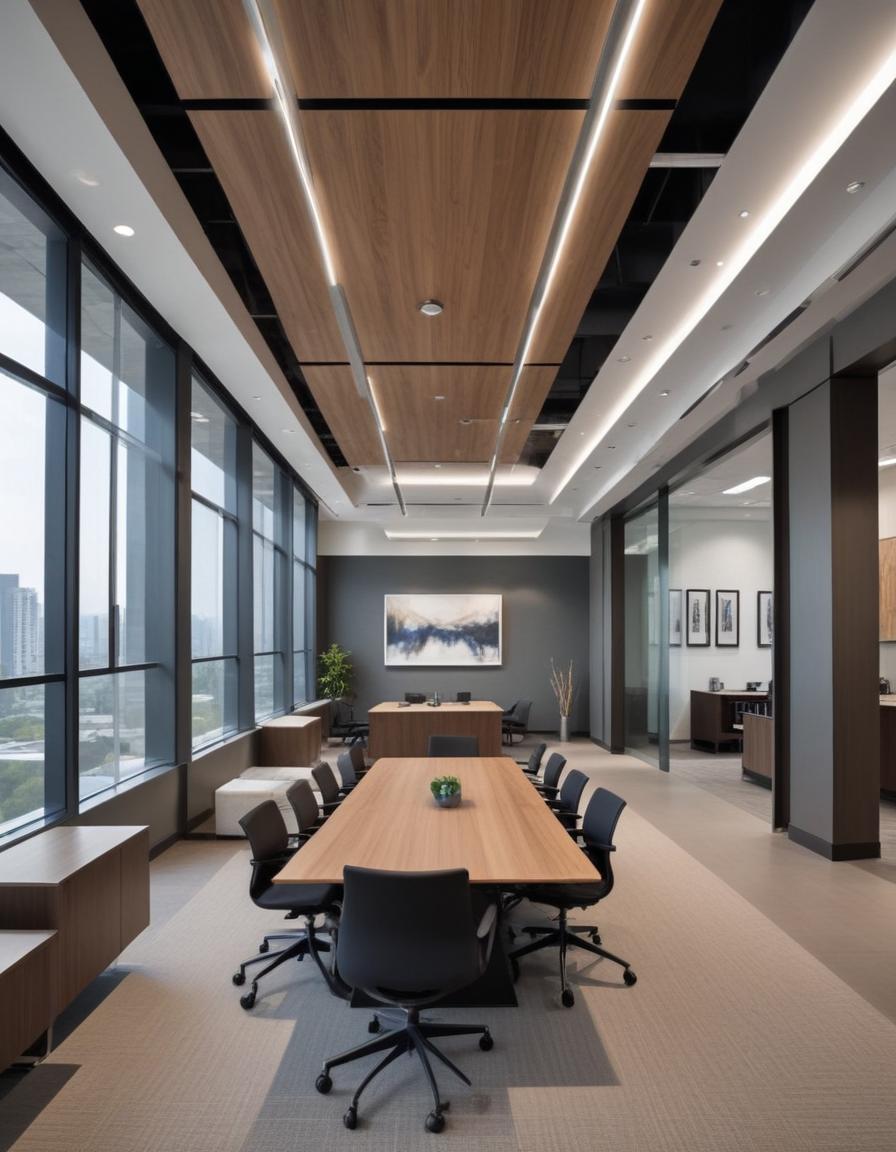 Professional commercial interior design for office and retail spaces